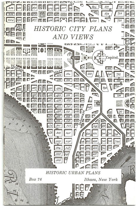 Historic Urban Plans Catalog Front Cover