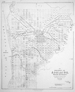 Adelaide, Australia 1839 - Historic Urban Plans