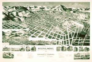 Helena, Montana 1890 - Historic Urban Plans